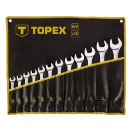 topex-klucze-plasko-oczkowe-13-32mm-12szt-35d758