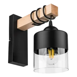 nowoczesny-kinkiet-czarny-lampa-scienna-loft-drewniana-e27-ledlux-60w