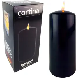 swieca-dekoracyjna-cortina-8-20-wax-znicz-elektryczny-led-fi7-czarna-18cm