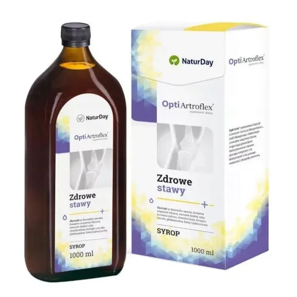 NaturDay Opti Artroflex w syropie Odporność i zdrowie stawów – 1000 ml