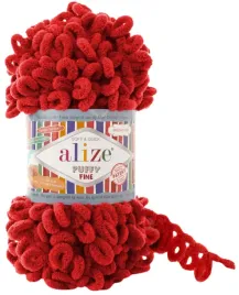 wloczka-alize-puffy-fine-56-czerwony-145m-100g-100percent-mikropoliester