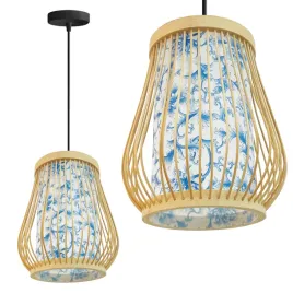 lampa-wiszaca-boho-bambusowa-azurowa-wzor-roslin