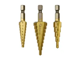 wiertla-stozkowe-1-4-hex-3szt-geko-g38570