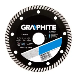 graphite-tarcza-diamentowa-125-x-22-2-mm-turbo-super-cienka-57h621