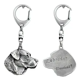 brelok-do-kluczy-plecaka-torebki-zawieszka-posrebrzana-labrador