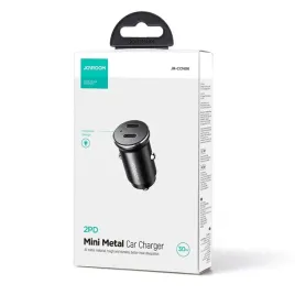 mini-ladowarka-samochodowa-joyroom-jr-ccn06-30w-2x-usb-c-metalowa-czarna