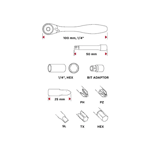 zestaw-bitow-26szt-graphite-56h604-typ-grotu-hex-philips-plaski-pozidriv-torx