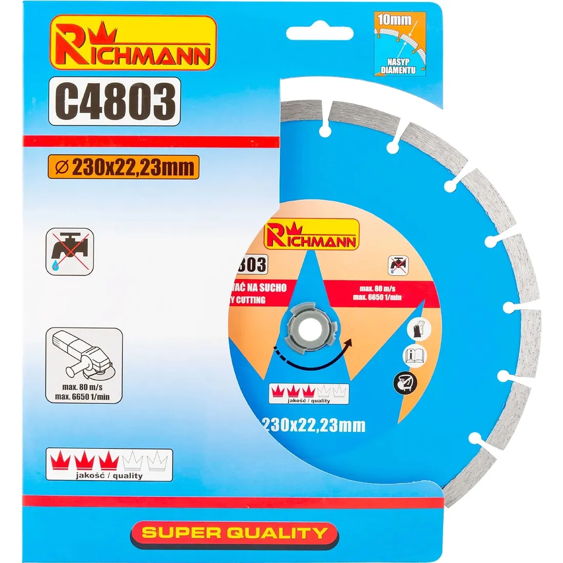 richmann-tarcza-diamentowa-segment-230-mm-c4803-kod-producenta-c4803