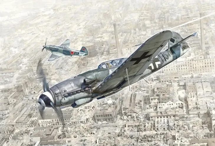 1-48-messerschmitt-bf-109-k4-marka-italeri-model-2805