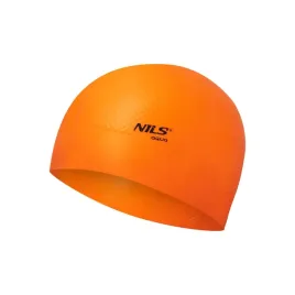 czepek-silikonowy-do-plywania-dots-nils-aqua-nqc-pomaranczowy
