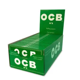 50-x-bibulki-bletki-ocb-zielone-50-bibulek-box