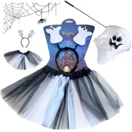 stroj-kostium-przebranie-duszek-duch-halloween-spodniczka-opaska-torba