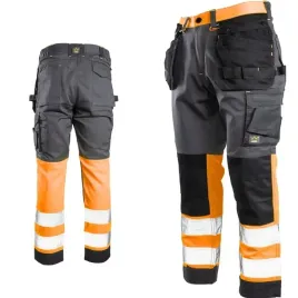 spodnie-robocze-ostrzegawcze-odblaskowe-bhp-mocne-flash-hvi-certyfikat-r-48