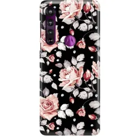 etui-do-motorola-edge-30-kwiaty-roze-modne-wzory
