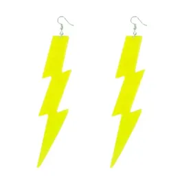 kolczyki-neonowe-blyskawice-zolte-12cm-impreza-disco-lata-80-90