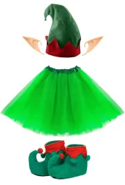 stroj-elfa-dla-dziewczynki-dziecka-spodniczka-czapka-uszy-buty-elf