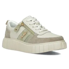 polbuty-damskie-skorzane-filippo-sneakersy-sportowe-sznurowane-bezowe-36