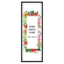 czarna-drewniana-ramka-50x140-cm-z-plexi-ekologiczna-i-trwala