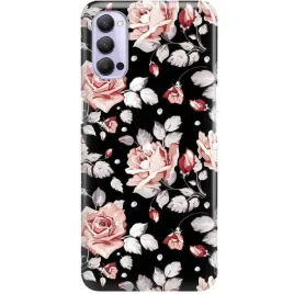 etui-do-oppo-reno-4-5g-kwiaty-roze-modne-wzory