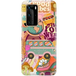 etui-do-huawei-p40-pro-good-vibes-stylowe-modne-wzory