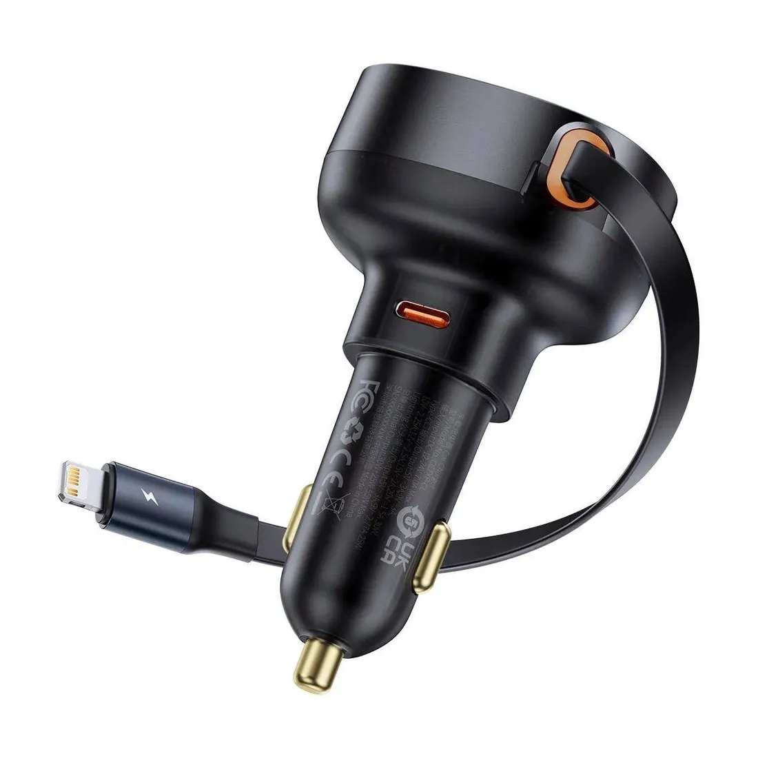 ladowarka-samochodowa-baseus-enjoyment-pro-usb-c-do-lightning-60w