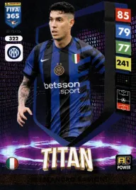 panini-fifa-365-2025-power-titan-322-alessandro-bastoni-inter-mediolan