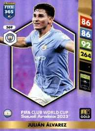 panini-fifa-365-2025-gold-fifa-club-world-cup-369-julian-alvarez-manchester