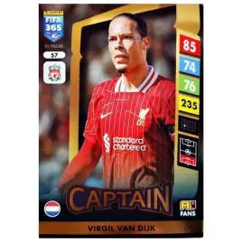 panini-fifa-365-2025-fans-captain-57-virgil-van-dijk-liverpool-kapitan