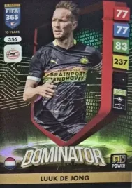 panini-fifa-365-2025-power-dominator-356-luuk-de-jong-psv-eindhoven