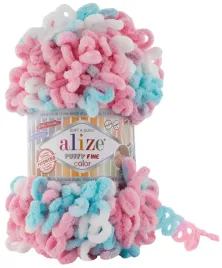 wloczka-alize-puffy-fine-color-6377-unicorn-145m-100g-100percent-mikropoliester