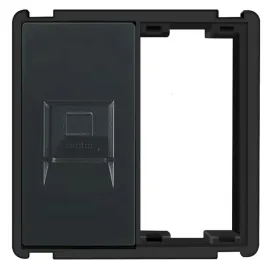 gniazdko-scienne-lan-modul-rj45-system-rtx-sh-czarne