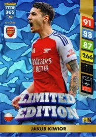 panini-fifa-365-2025-limited-jakub-kiwior-arsenal-londyn