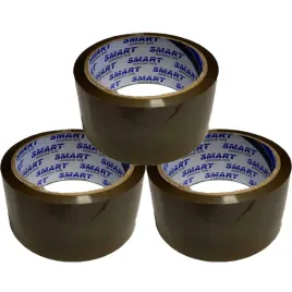 3x-tasma-pakowa-klejaca-smart-48-66y-akryl-tasma-brazowa-do-pakowania-60m