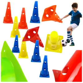 outlet-8x-pacholki-treningowe-z-otworami-32cm-stozek-mala-wada-pelni-fukcja