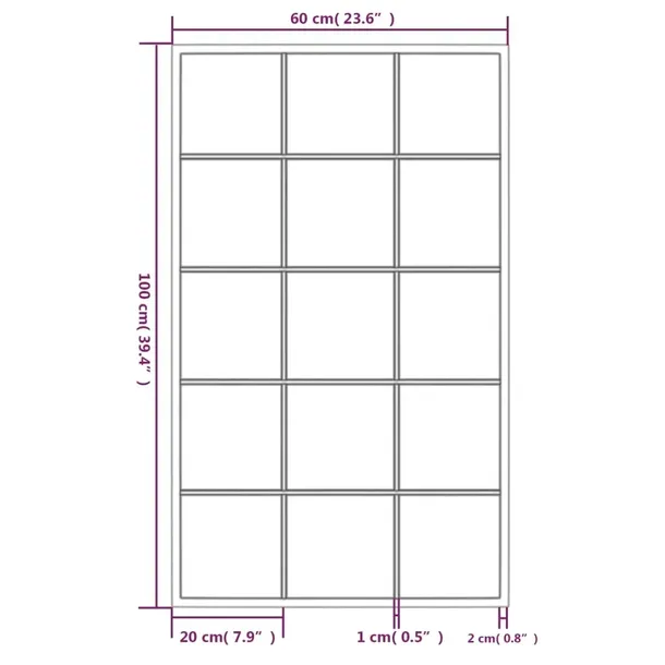 lustro-scienne-czarne-100x60-cm-metal-marka-vidaxl