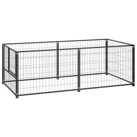 kojec-dla-psa-czarny-200x100x70-cm-stalowy-luma