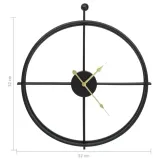 zegar-scienny-czarny-52-cm-zelazo-stan-nowy-waga-z-opakowaniem-1-76-kg