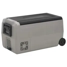 lodowka-na-kolkach-z-uchwytem-czarno-szara-36-l