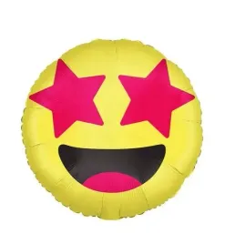 balon-foliowy-buzka-46-cm-18-cali-emotikona-z-gwiazdkami-balonik-buzia