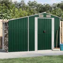 szopa-ogrodowa-zielona-277x93x179-cm-stal-galwanizowana-lumarko