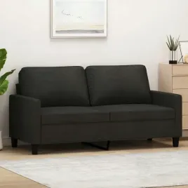 sofa-2-osobowa-czarna-140-cm-tapicerowana-tkanina-lumarko
