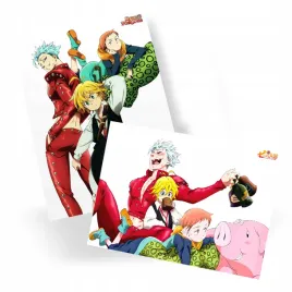 plakat-a3-nanatsu-no-taizai-seven-deadly-sins-duzo