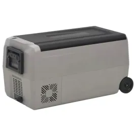 lodowka-na-kolkach-z-uchwytem-czarno-szara-60-l