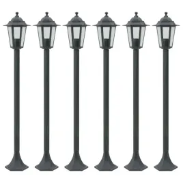 lampy-ogrodowe-110-cm-e27-aluminium-ciemnozielone-6-szt-lumarko