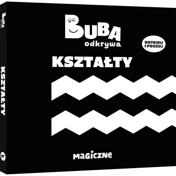 KSIAŻECZKA KONTRASTOWA MALUCHA Buba odkrywa - Kształty