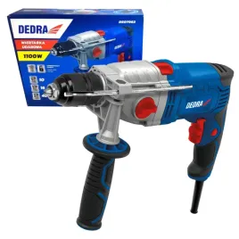 dedra-wiertarka-udarowa-1100w-uchwyt-13mm-dwubiegowa-1200-3200-rpm-ded7962