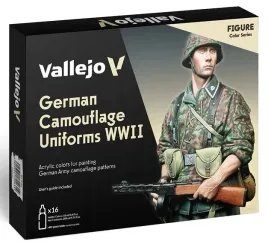 vallejo-70261-zestaw-model-color-16-farb-german-camouflage-uniforms-wwii