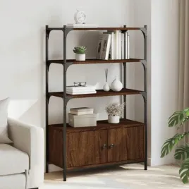 3-poziomowy-regal-na-ksiazki-brazowy-dab-70x30x1095-cm-lumarko
