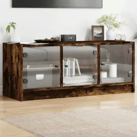szafka-tv-ze-szklanymi-drzwiami-przydymiony-dab-102x37x42-cm-lumarko