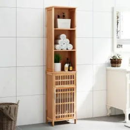 szafka-lazienkowa-42x29x182-cm-drewno-z-orzecha-wloskiego-lumarko